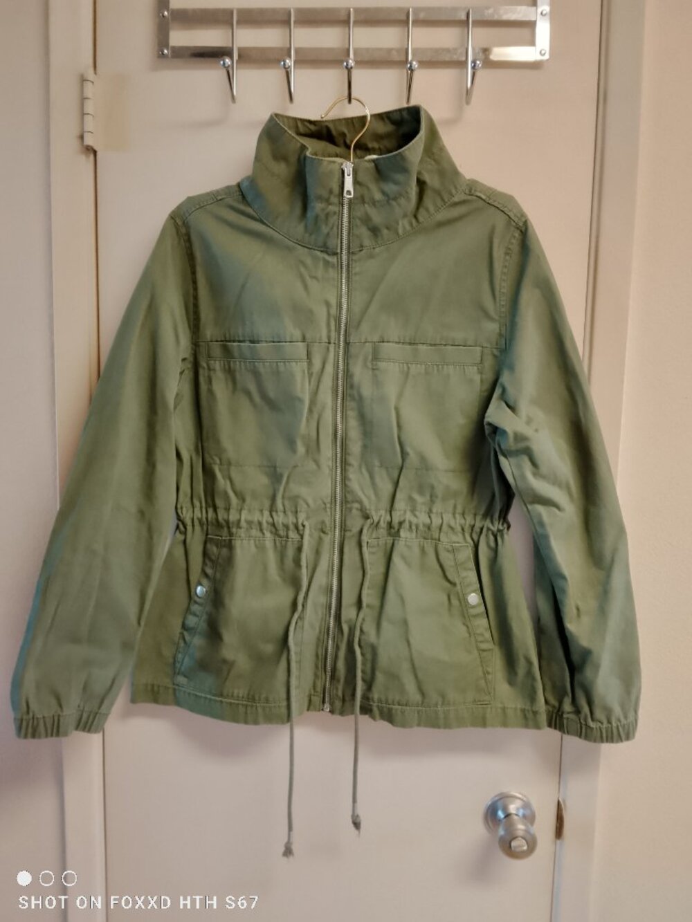 Women's Jrs Old Navy Army Green Utility Jacket Large